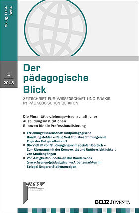 Der pädagogische Blick 4/2018