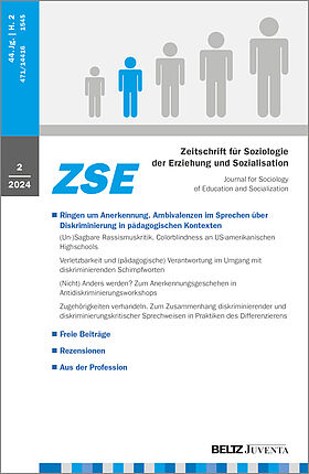 Zeitschrift für Soziologie der Erziehung und Sozialisation 2/2024