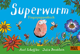 Superwurm-Fingerpuppenbuch